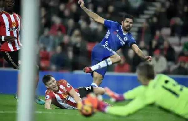 Costa earns Chelsea 11th straight win